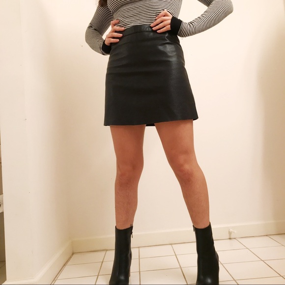 Zadig & Voltaire Dresses & Skirts - Zadig & Voltaire Leather Mini Skirt NWT